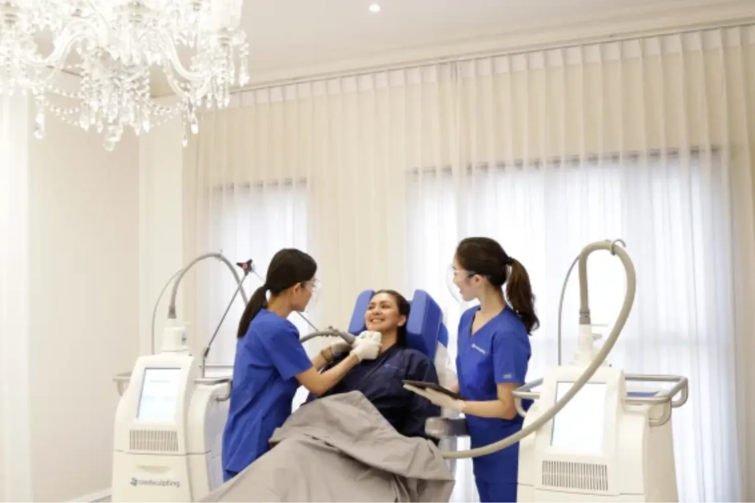 double chin treatment